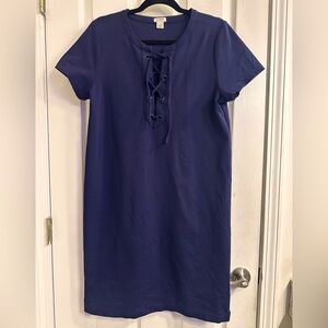 J. Crew Blue Mini Dress